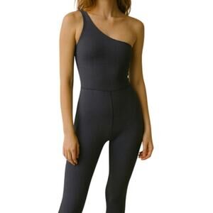 Old Navy PowerChill One Shoulder Jumpsuit | Medium Tall | Sculpted Fit